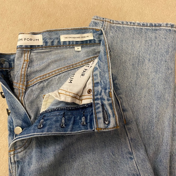 ARITZIA - Denim Forum Joni High Rise Loose Jean - Picture 3 of 4